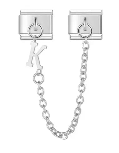 Guardian Link Initial Bracelet