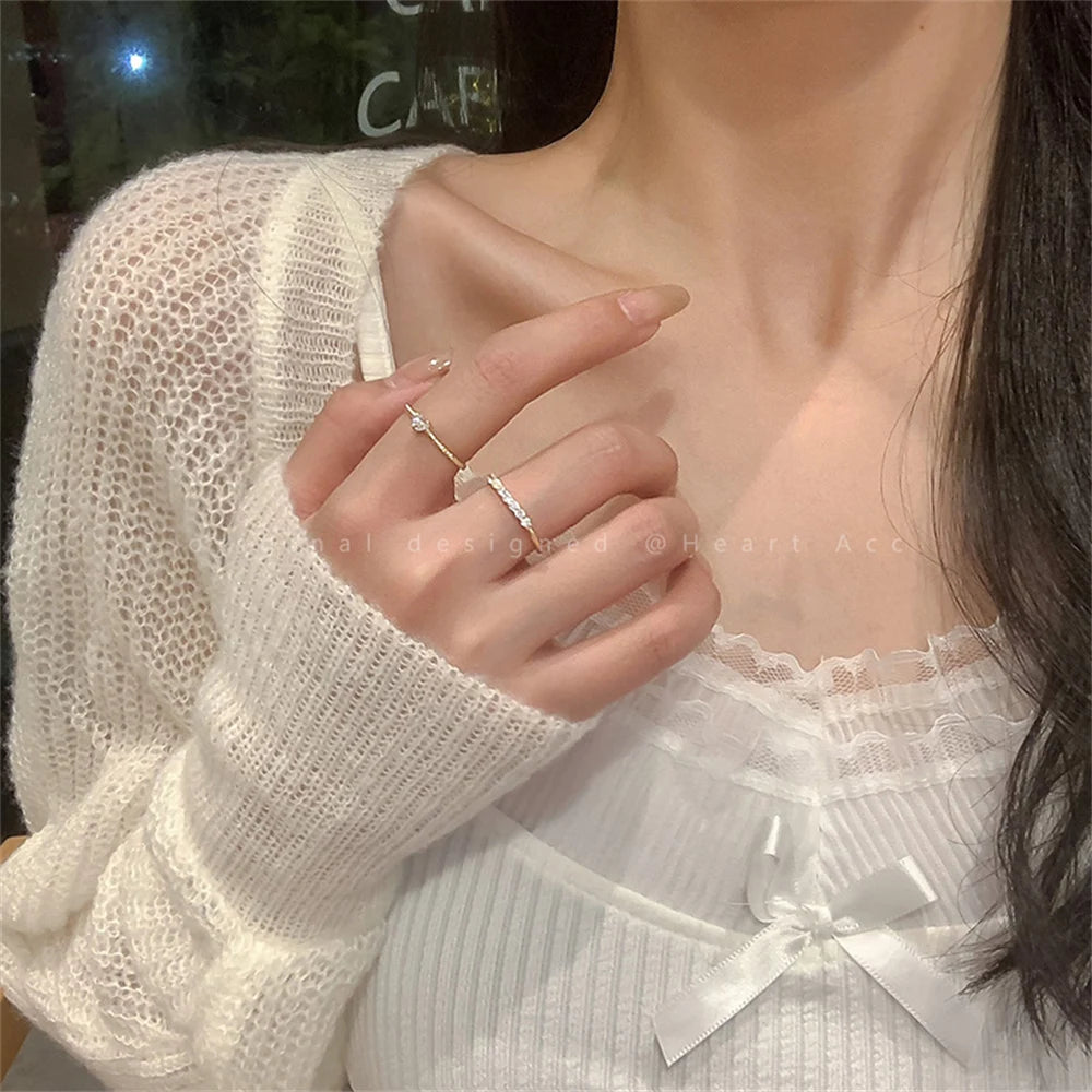 Blossom Spark Adjustable Ring