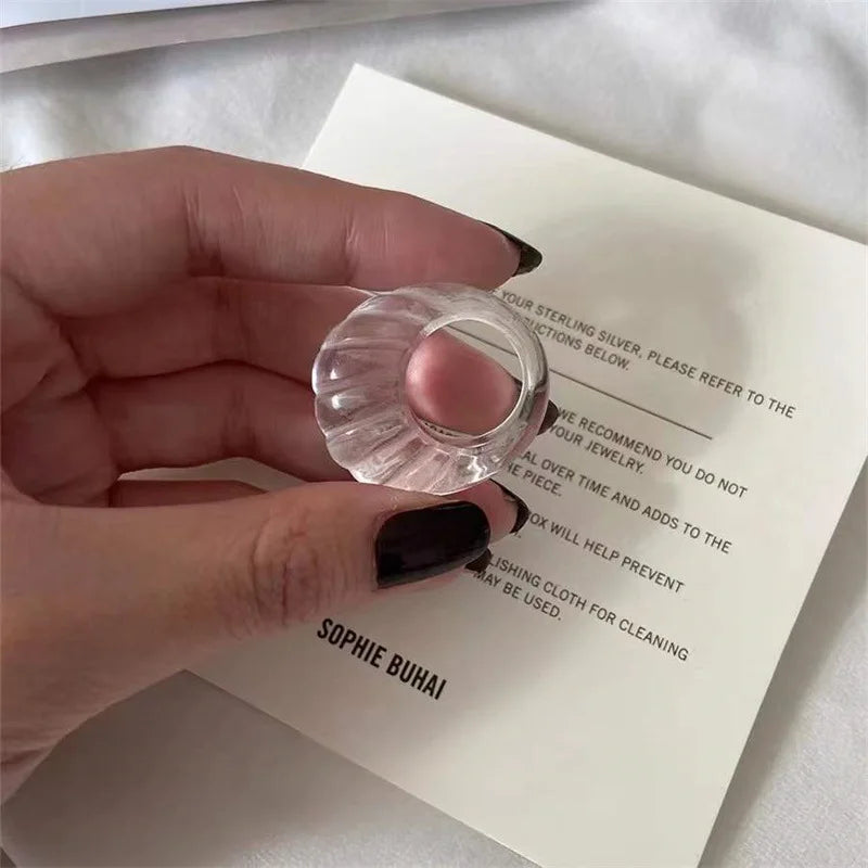 Ivory Aura Statement Ring