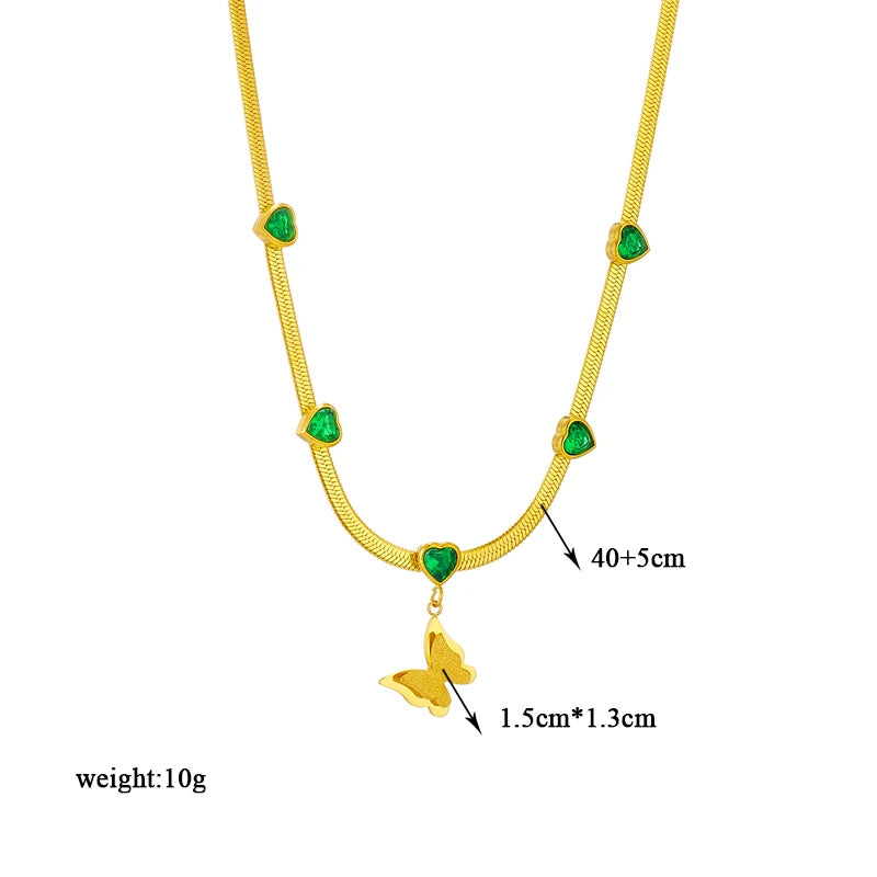Golden Charm Layered Necklace Collection”