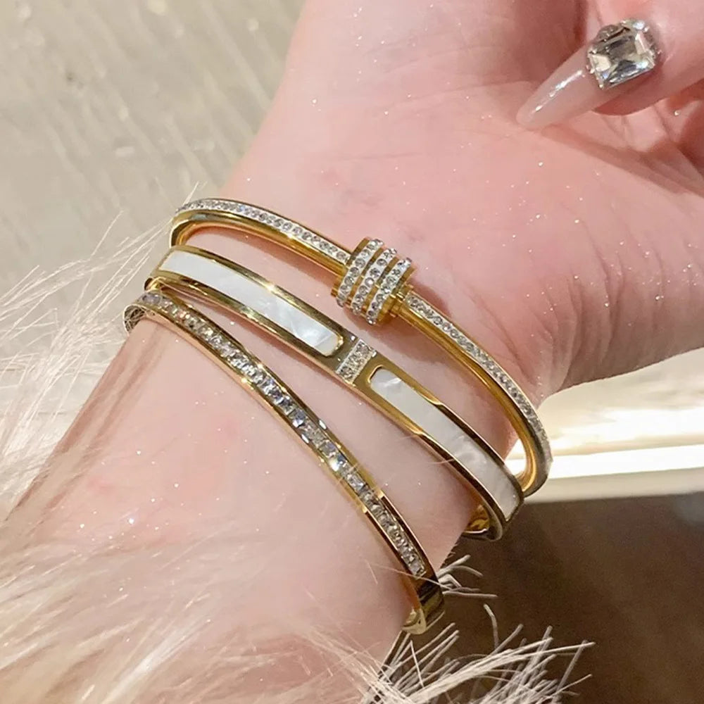 Luxe Harmony Bangle Set