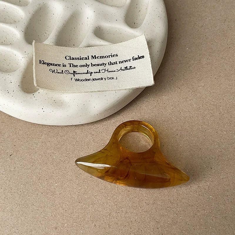 Ivory Aura Statement Ring