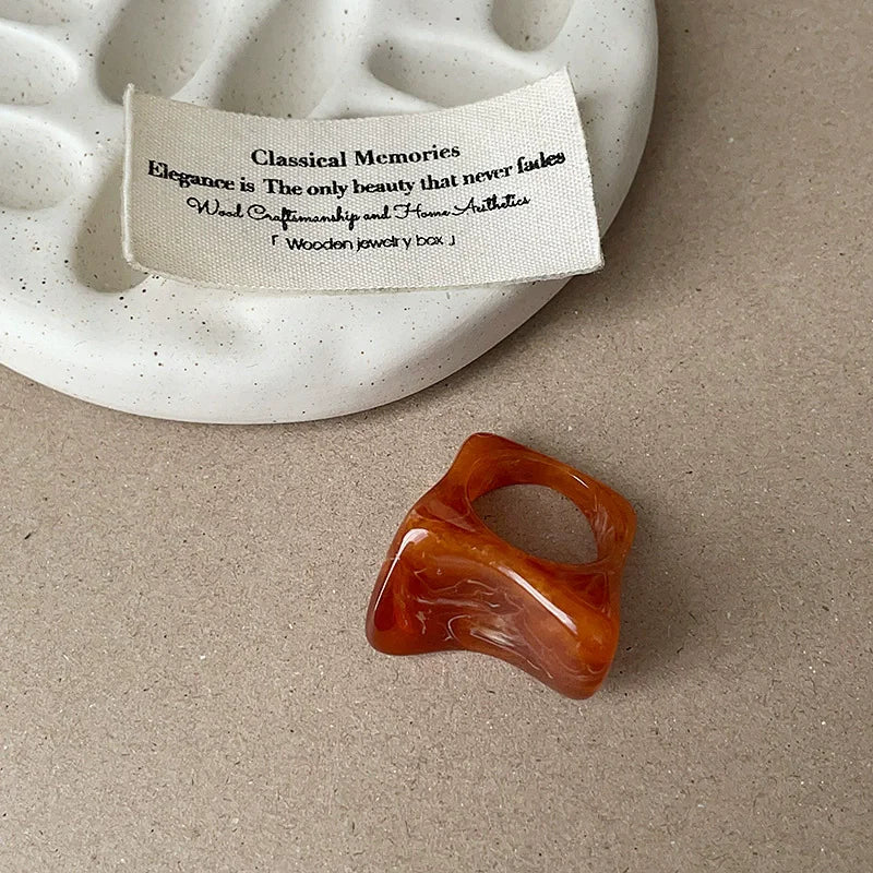 Ivory Aura Statement Ring