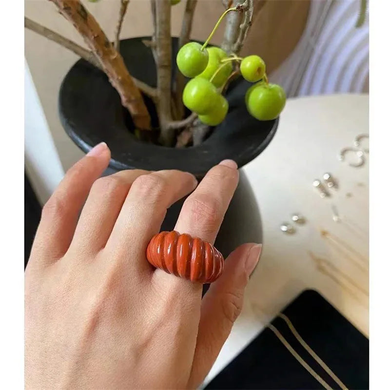 Ivory Aura Statement Ring