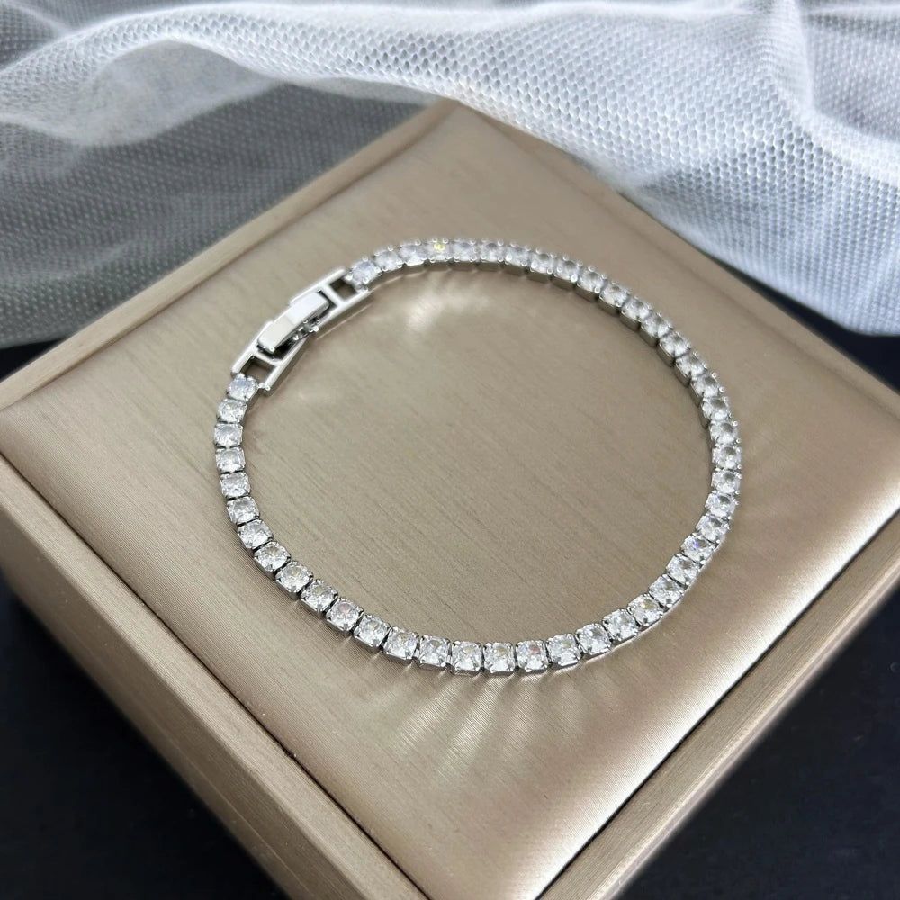 Aurora Gold Tennis Bracelet