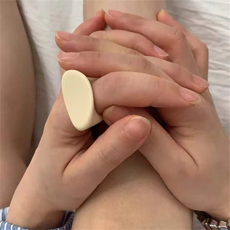 Ivory Aura Statement Ring