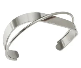 Luxe Five-Stone Crystal Bangle