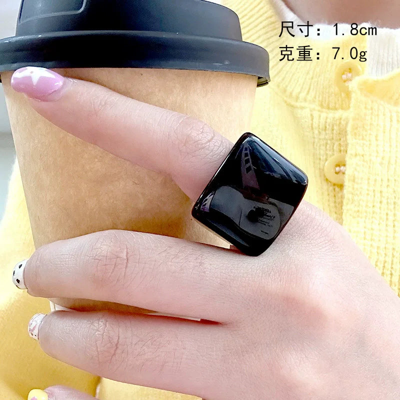 Ivory Aura Statement Ring