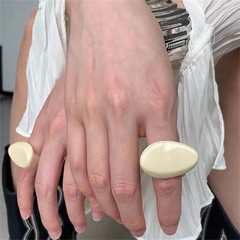 Ivory Aura Statement Ring