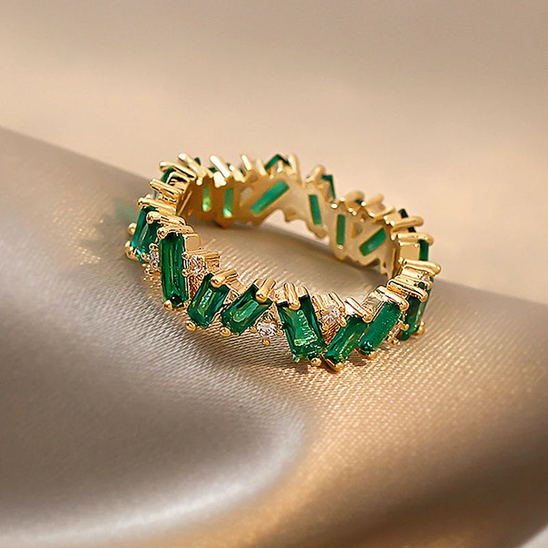 Emerald Royale Eternity Ring