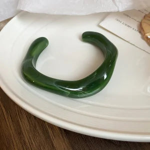 Marble Aura Open Bangle Collection