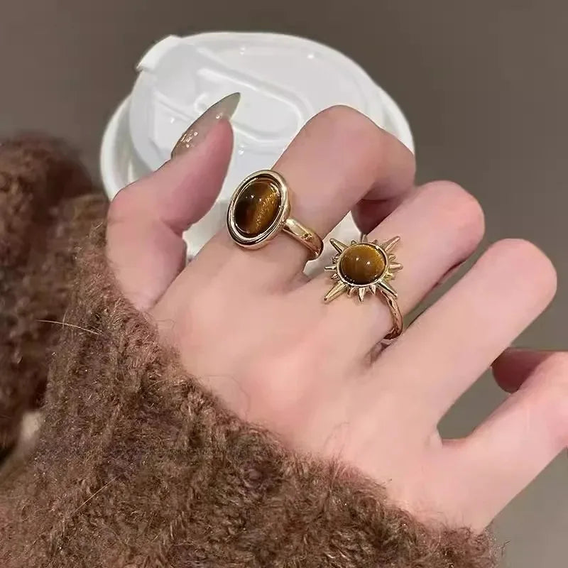 Solar Aura Adjustable Ring