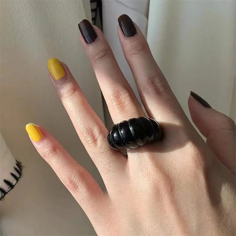 Ivory Aura Statement Ring