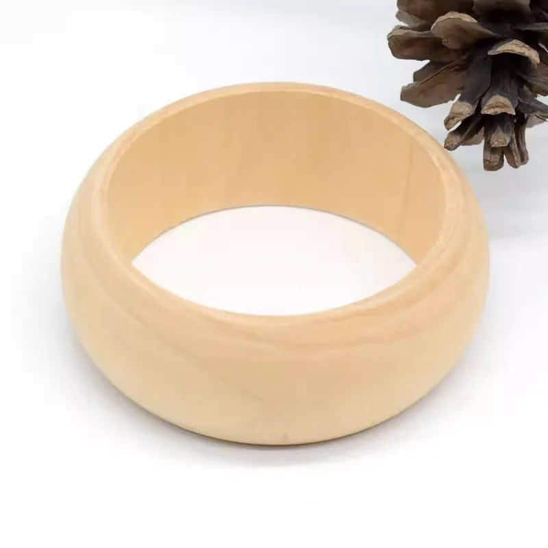 Rustic Soul Wooden Bangle Set