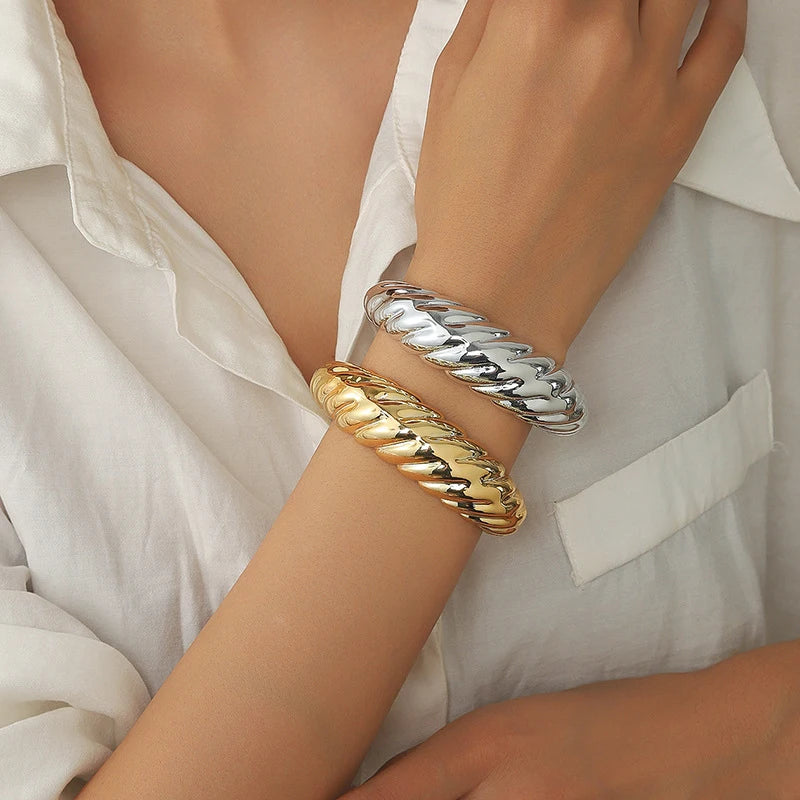WaveContour Duo Bracelet