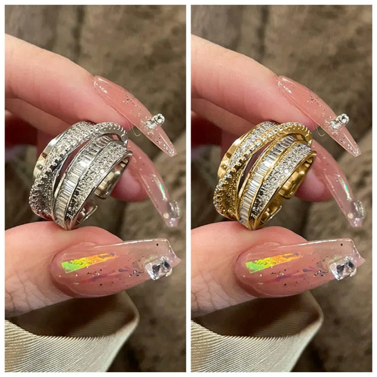 SilverBloom Sculpted Ring