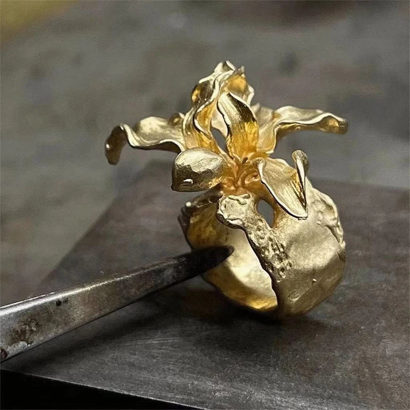 SilverBloom Artisan Ring
