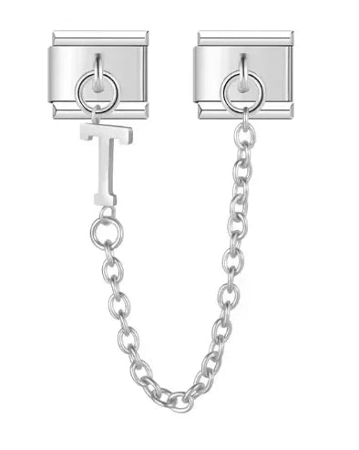 Guardian Link Initial Bracelet