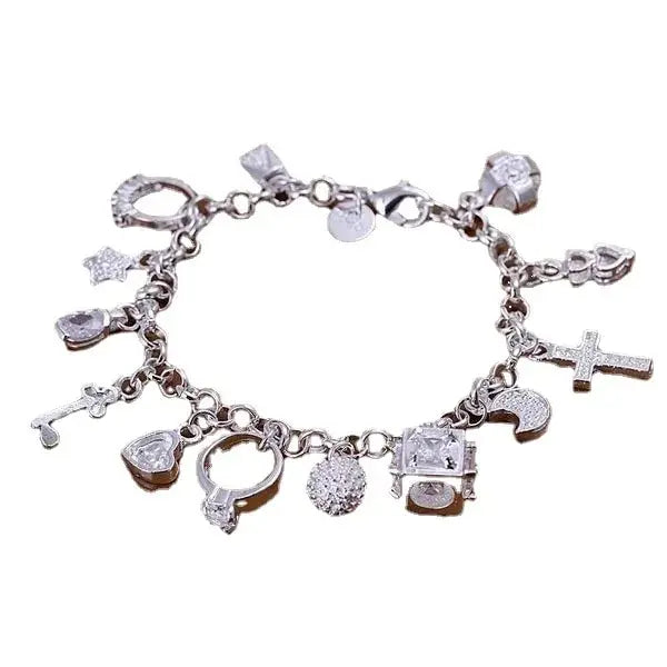 CharmStory Silver Bracelet