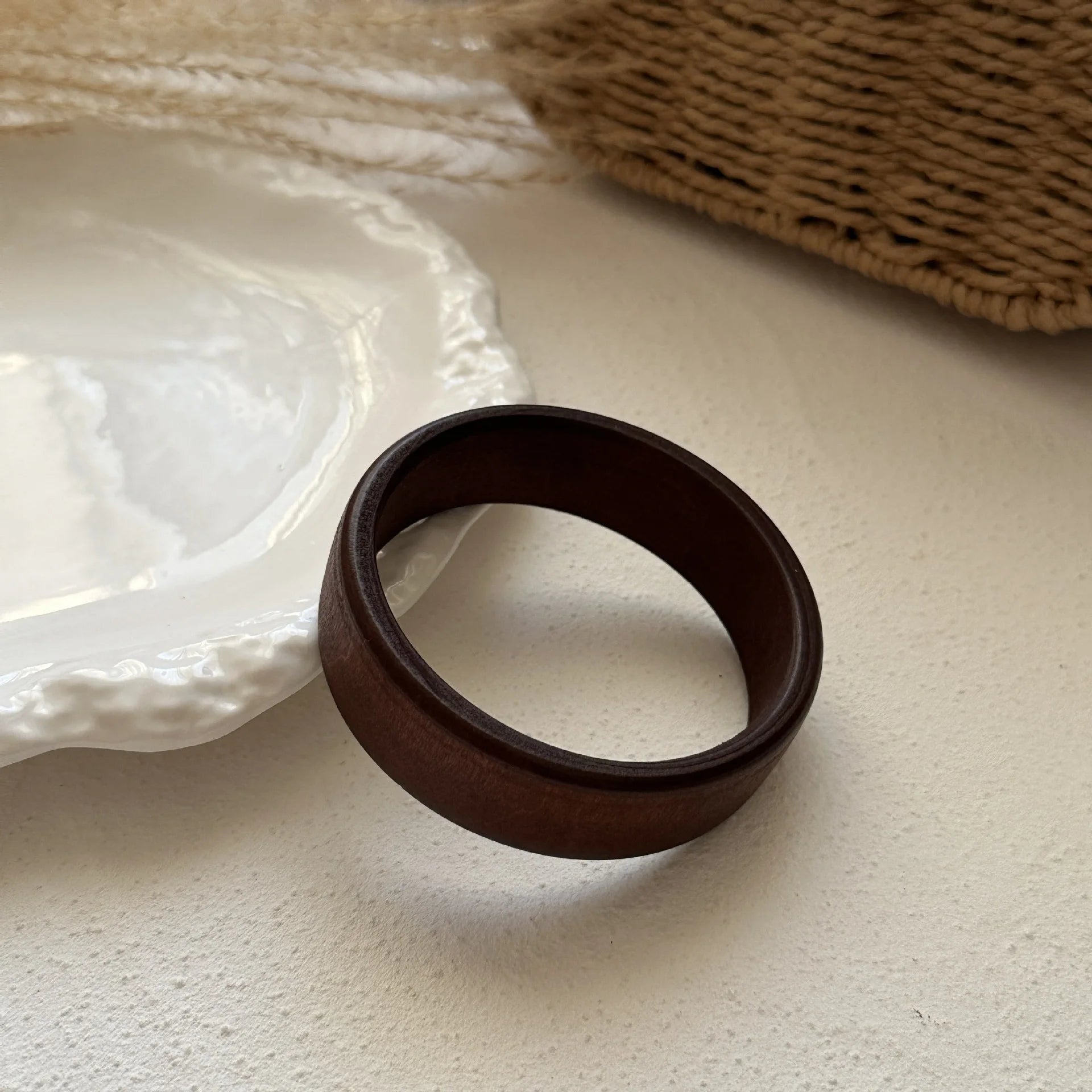 Rustic Soul Wooden Bangle Set