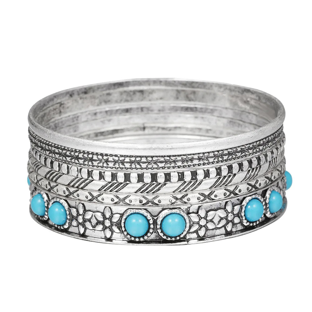 Golden Luxe Bangle Set