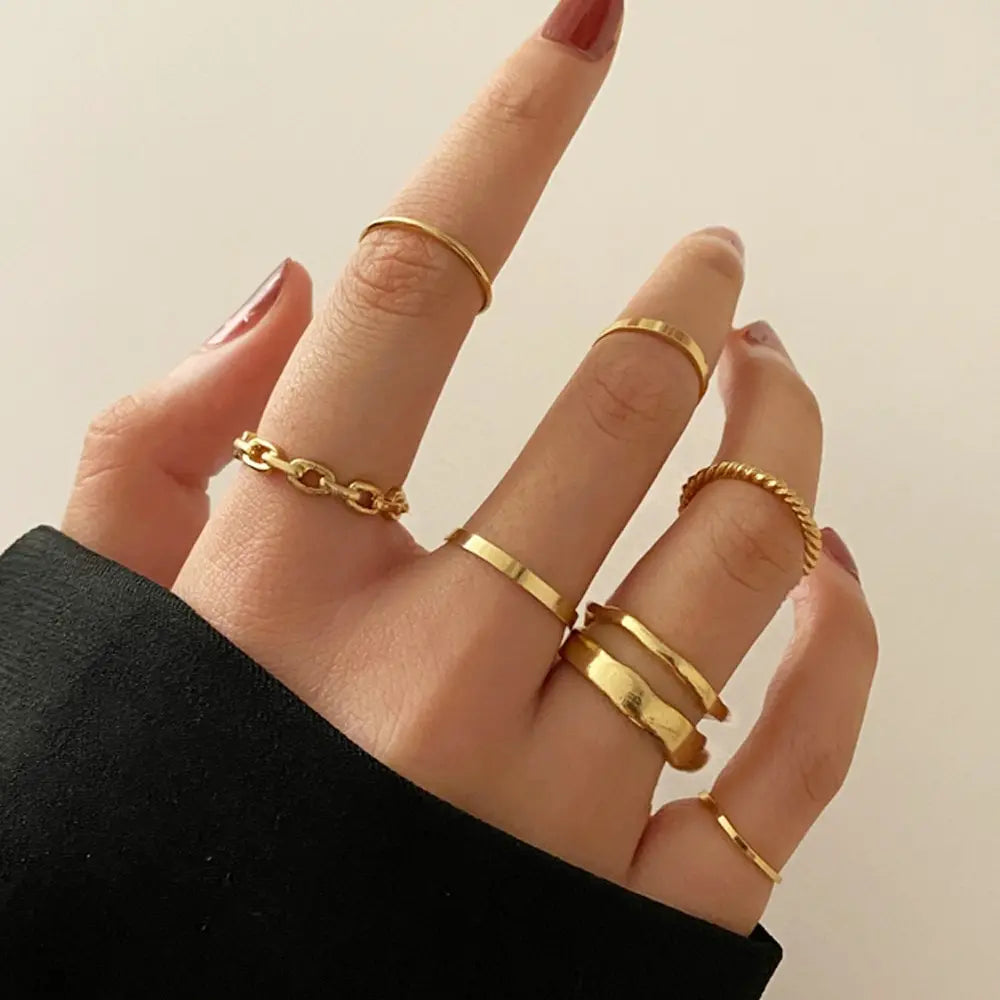 Golden Layers Minimal Ring Set