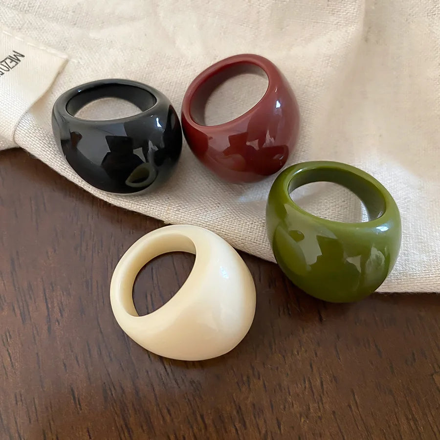 Ivory Aura Statement Ring