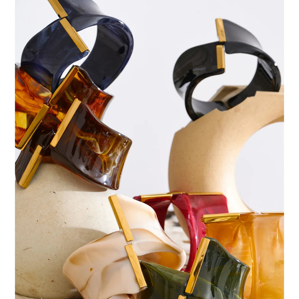 Ivory Wave Statement Cuff