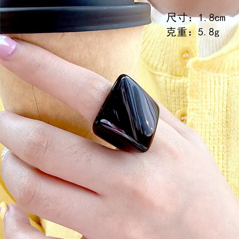Ivory Aura Statement Ring