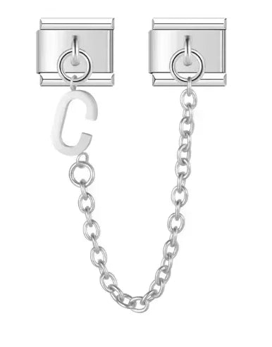 Guardian Link Initial Bracelet