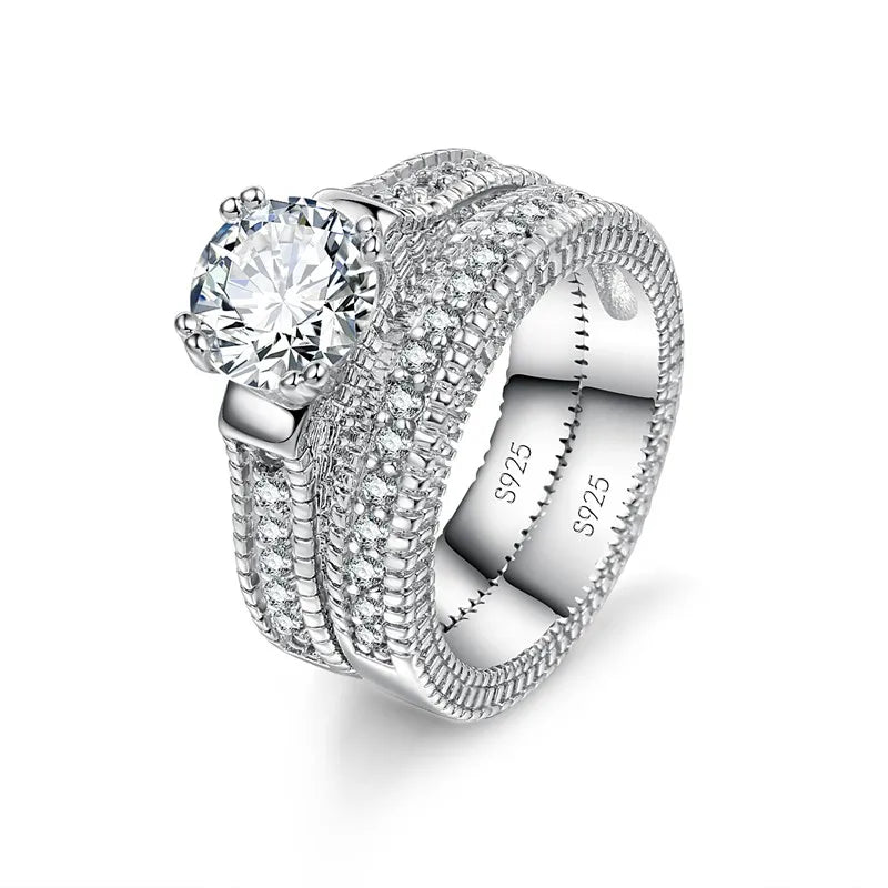 RadiantLuxe Diamond Duo Ring
