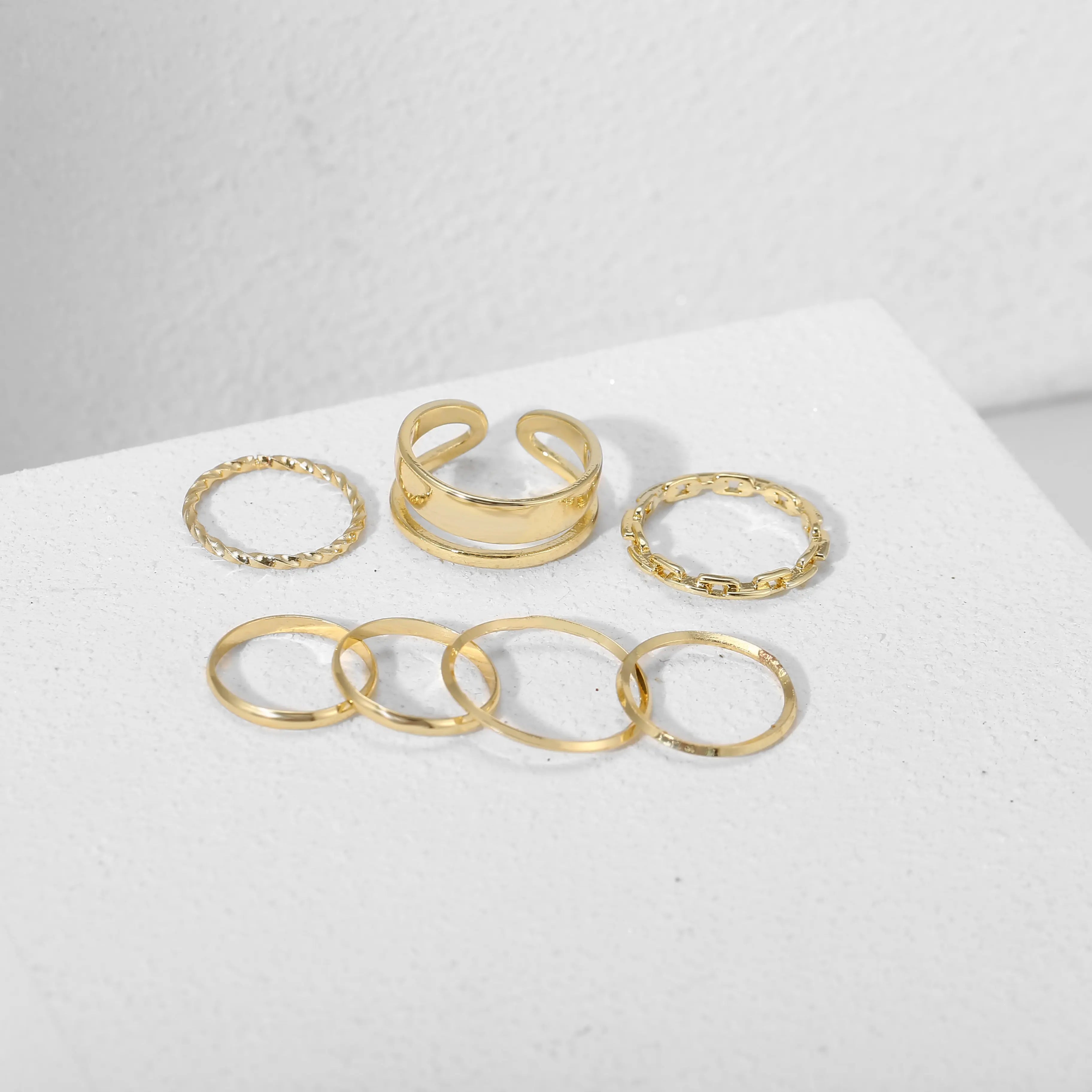 Golden Layers Minimal Ring Set