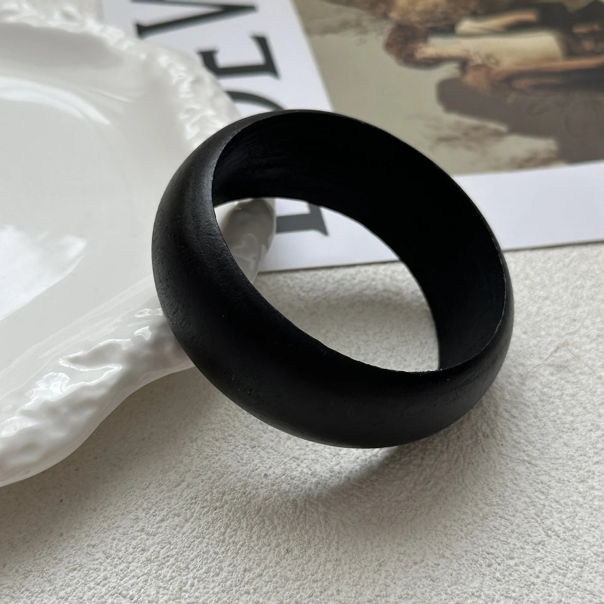 Rustic Soul Wooden Bangle Set