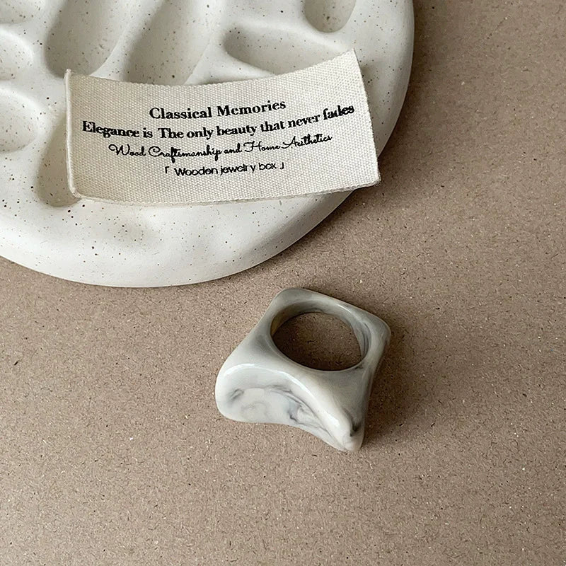 Ivory Aura Statement Ring