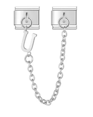 Guardian Link Initial Bracelet