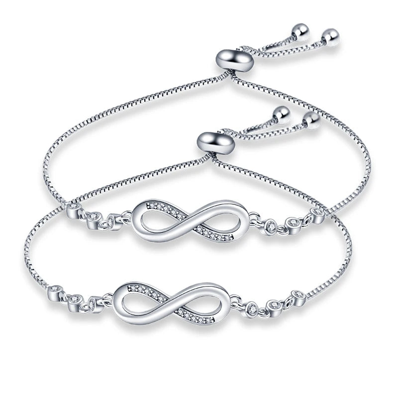 Eternal Bond Infinity Bracelet (Pair)