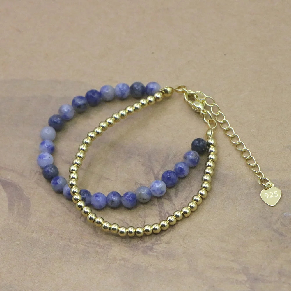 Scarlet Heart Bead Bracelet