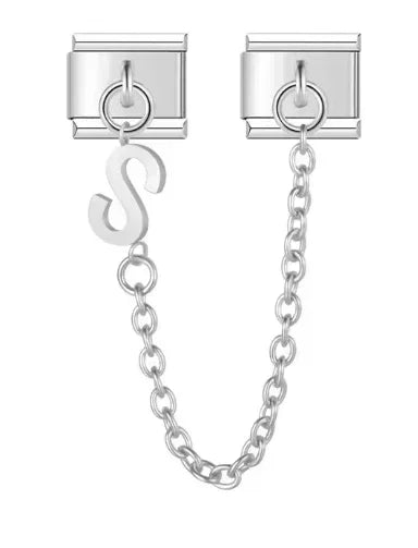 Guardian Link Initial Bracelet