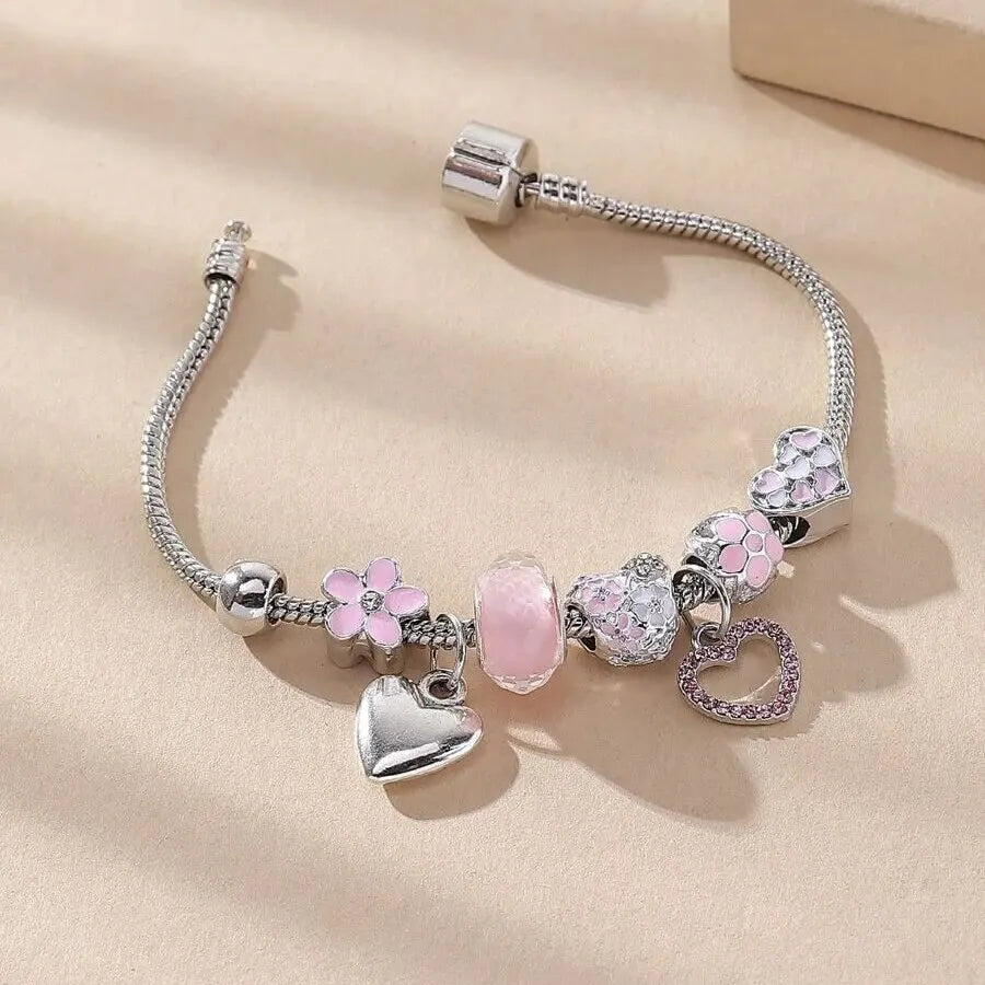 Pink Charm Dreams Bracelet