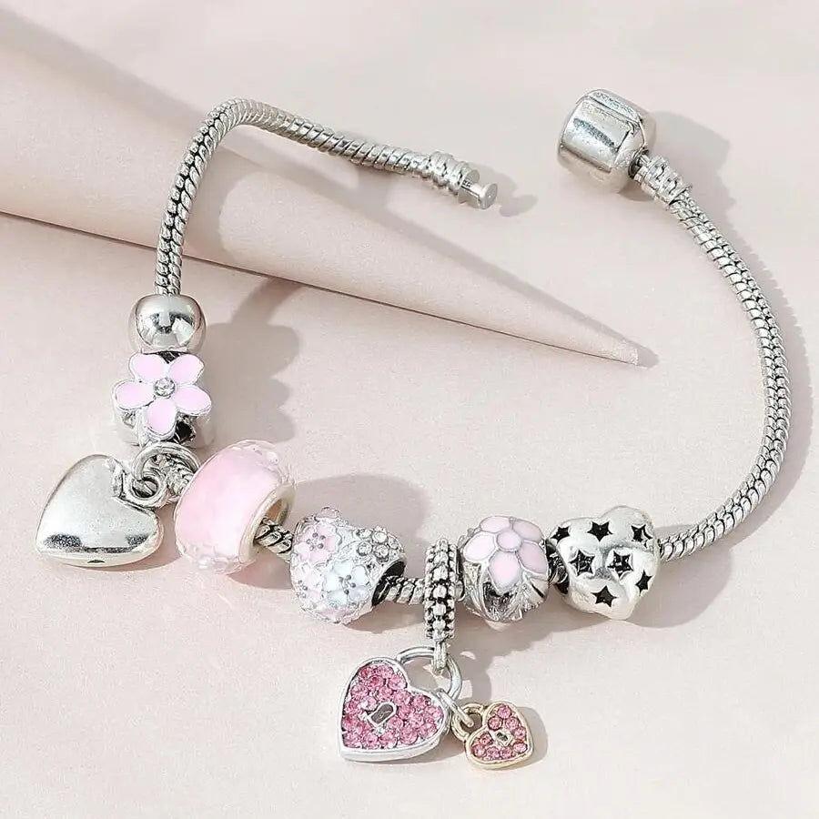 Pink Charm Dreams Bracelet