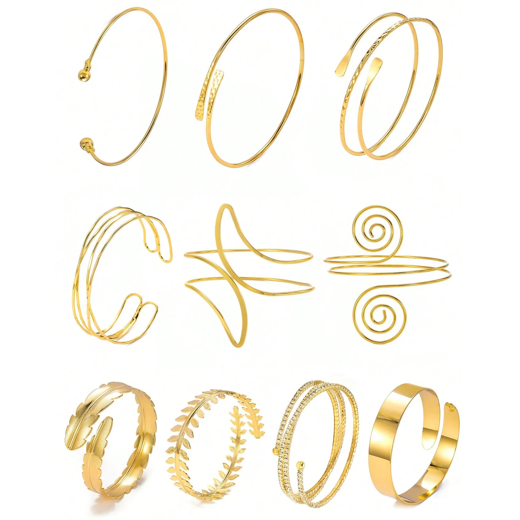 Golden Muse Adjustable Bracelet Collection