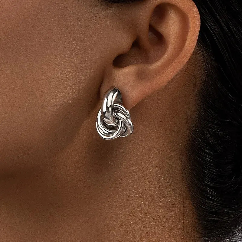 Eternal Knot Elegance Earrings