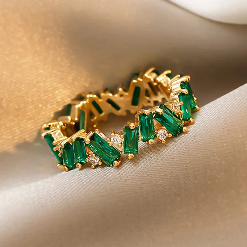 Emerald Royale Eternity Ring