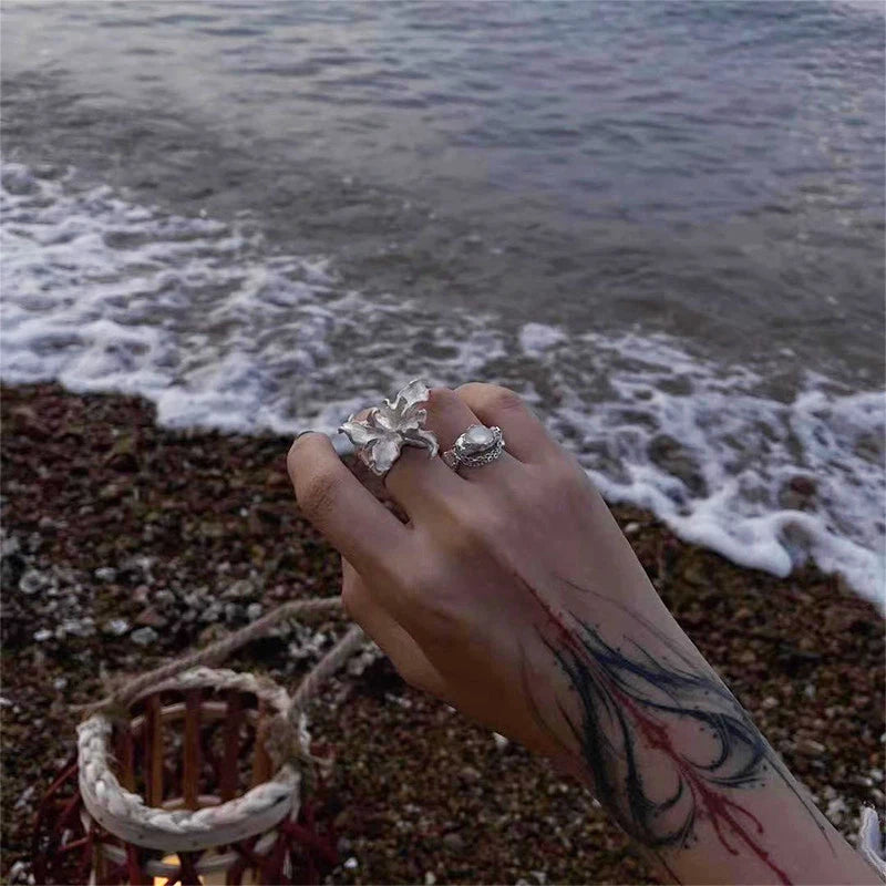 SilverBloom Artisan Ring