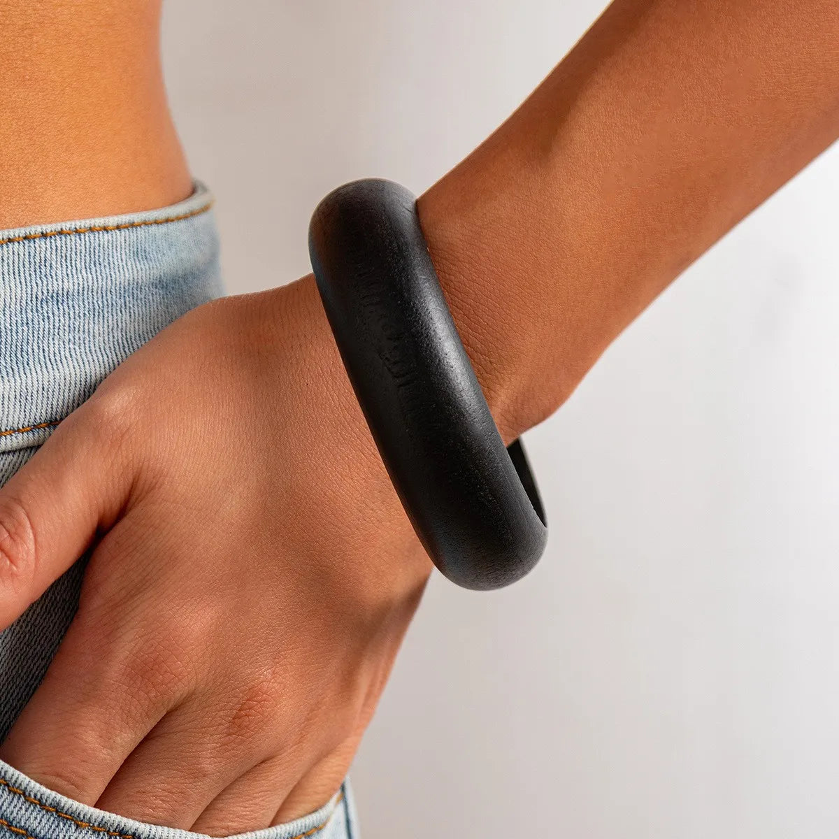 Rustic Soul Wooden Bangle Set