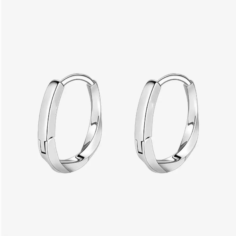 Aurora Melted Hoop Earrings