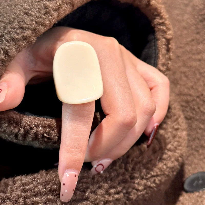 Ivory Aura Statement Ring