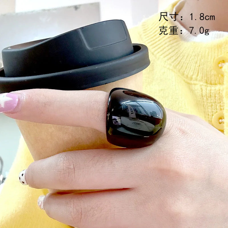 Ivory Aura Statement Ring
