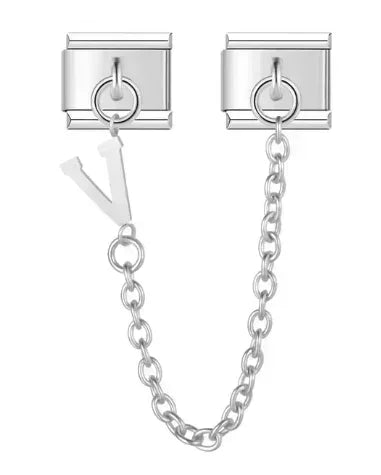 Guardian Link Initial Bracelet