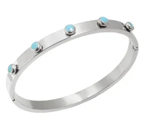 Luxe Geo Crystal Bangle